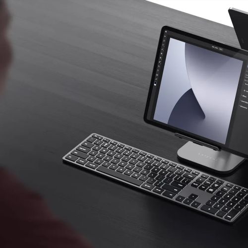 Satechi Aluminum Bluetooth X3 Keyboard + Numpad - INT - Space Grey