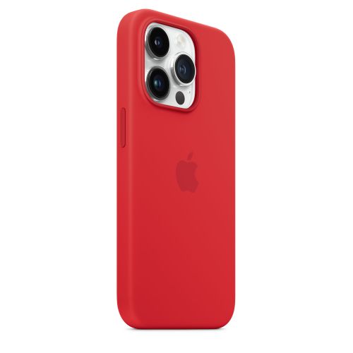Apple iPhone 14 Pro Silicone Case w/MagSafe (PRODUCT)RED