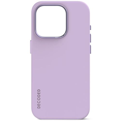 DECODED Silicone Backcover w/MagSafe for iPhone 15 Pro Max - Lavender
