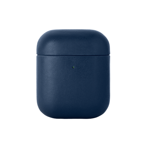 Native Union LEATHER AIRPODS CASE NAVY