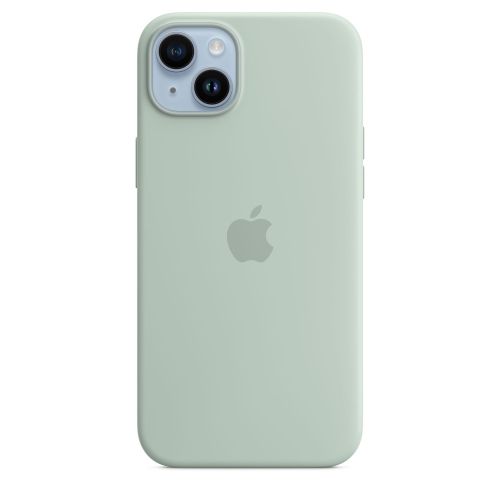 Apple iPhone 14 Plus Silicone Case w/MagSafe Succulent
