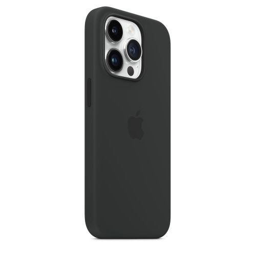 Apple iPhone 14 Pro Silicone Case w/MagSafe Midnight