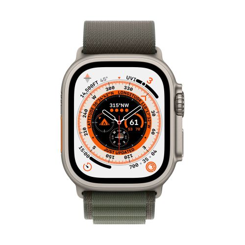 Apple Watch 49mm Alpine Loop Green - Medium