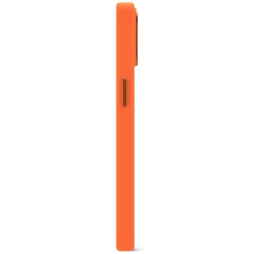 DECODED Silicone Backcover w/MagSafe for iPhone 15 Plus - Apricot Crush