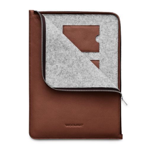 Woolnut Leather Folio for 13/14-inch MacBook - Cognac