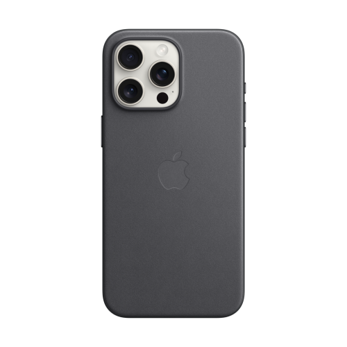 Apple iPhone 15 Pro Max FineWoven Case w/MagSafe - Black