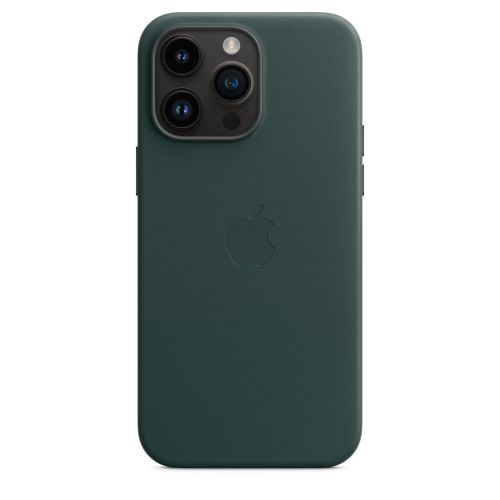 Apple iPhone 14 Pro Max Leather Case w/MagSafe Forest Green